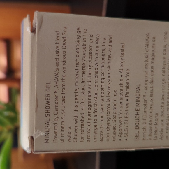 Ahava Deadsea Water Mineral Shower Gel Full size 6.8 FL OZ 200 ML NEW NWB Sealed - Picture 7 of 10